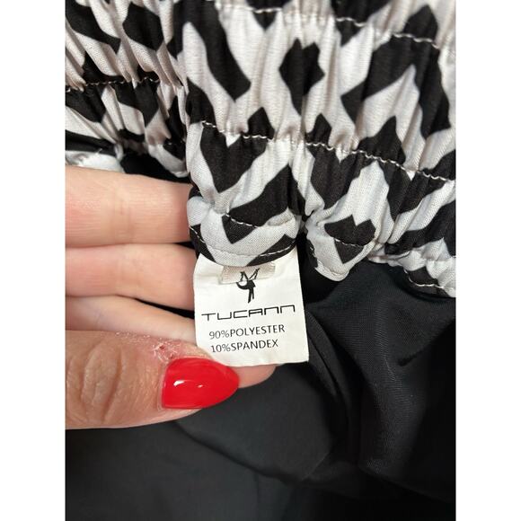 Tucann Performance Waves Mens Size M 3” Inseam Swim Board Trunk Shorts Surf - Picture 5 of 8